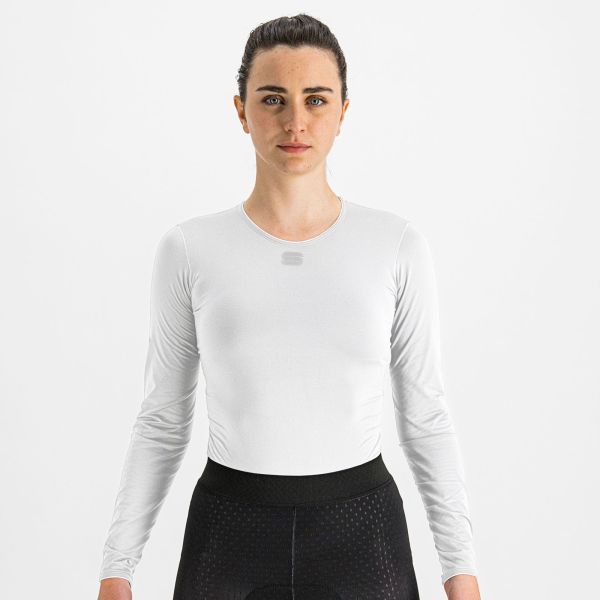 Sportful MIDWEIGHT dámske tričko s dl. rukávom biele