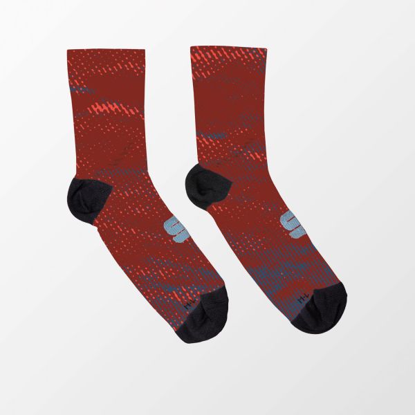 Sportful Cliff Ponožky kayenská červená