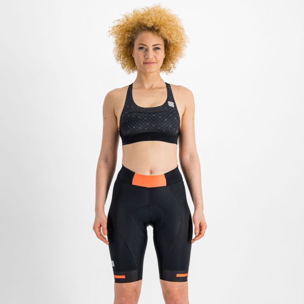 Sportful Neo Dámske kraťasy čierne/červené