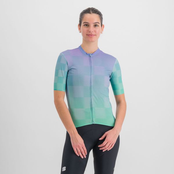Sportful ROCKET dámsky dres chalk violet jade cream