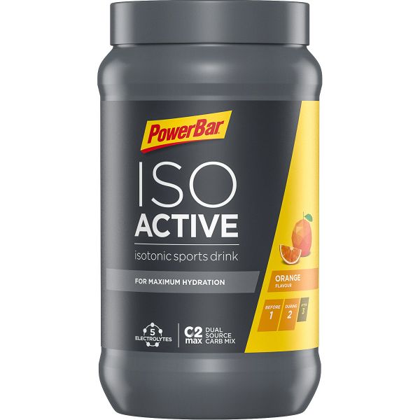 PowerBar IsoActive - izotonický športový nápoj 600g Pomaranč