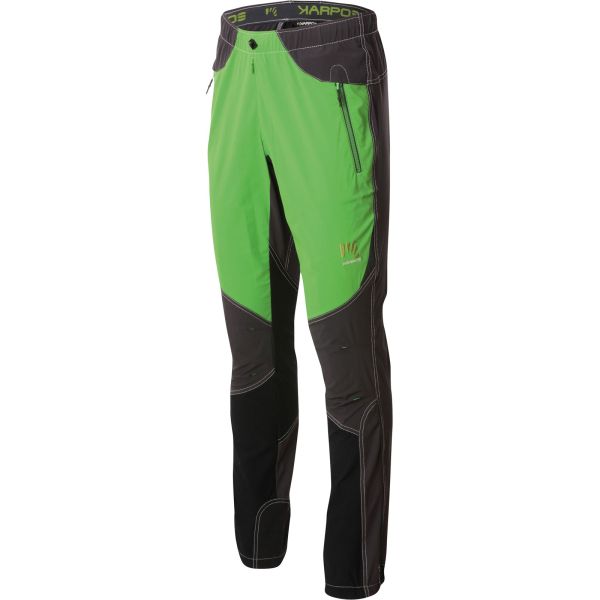 Karpos ROCK Nohavice zelené tmavosivé