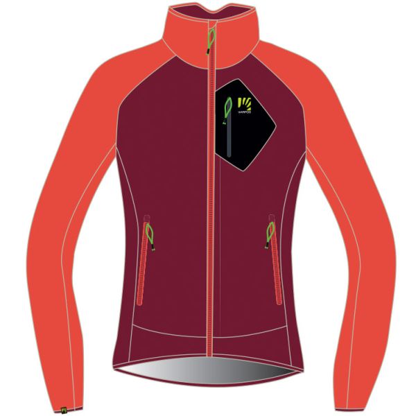 Karpos ODLE flíska červená/grenadína