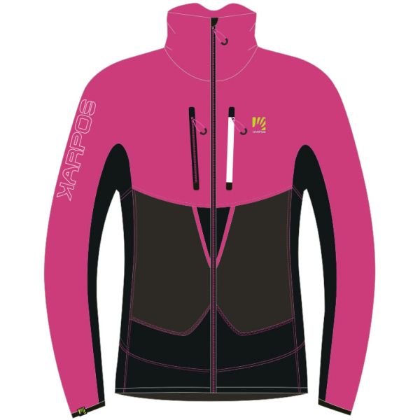 Karpos ALAGNA LITE dámska bunda čierna/ružová