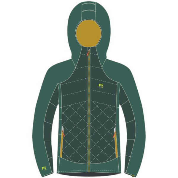 Karpos LASTEI ACTIVE PLUS bunda tmavozelená/borovicová