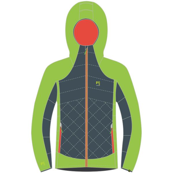 Karpos LASTEI ACTIVE PLUS bunda bridlicová/limetková