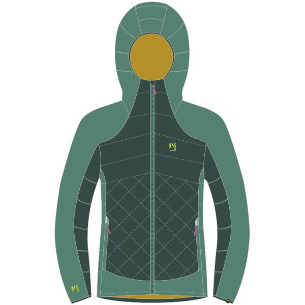 Karpos LASTEI ACTIVE PLUS dámska bunda tmavozelená/FROSTY S.