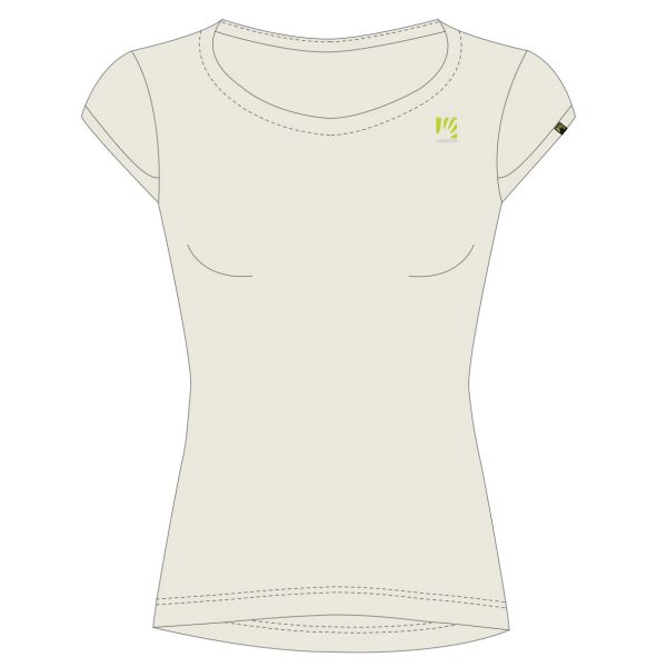 Karpos LOMA dámske tričko Cloud Dancer/Hot Coral/Vintage