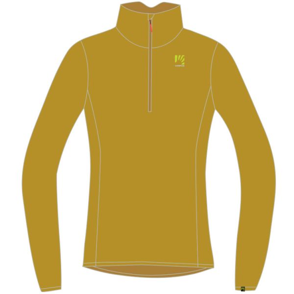 Karpos Pizzocco Half Zip flíska zlatohnedá