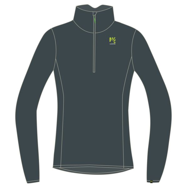 Karpos Pizzocco Half Zip flíska bridlicová