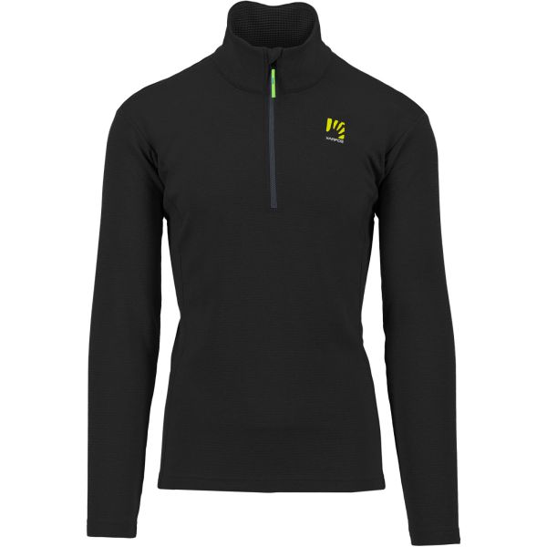 Karpos Pizzocco Half Zip flíska čierna
