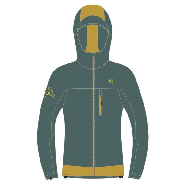 Karpos LOT RAIN bunda North Atlantic/Lemon Curry