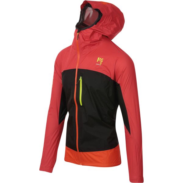 Karpos LOT Rain bunda červená/čierna