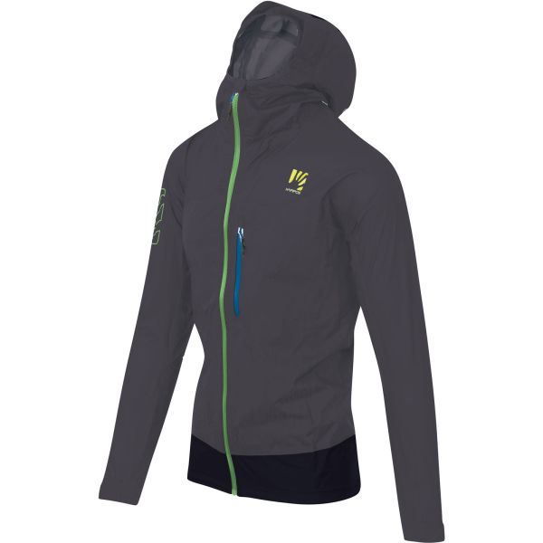 Karpos LOT Rain bunda tmavosivá/čierna