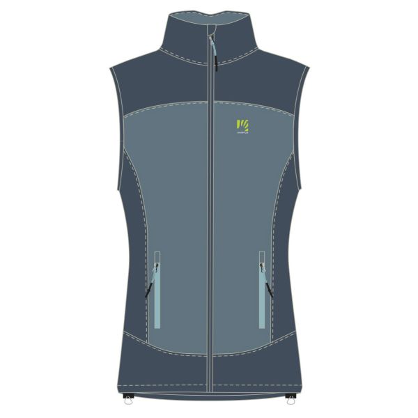 Karpos PARETE dámska vesta Spring Lake/Vintage Indigo
