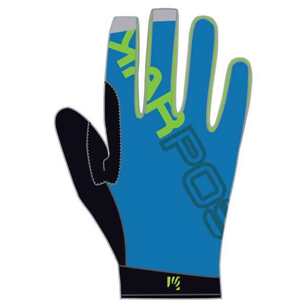 Karpos Rapid Rukavice modré/zelené fluo