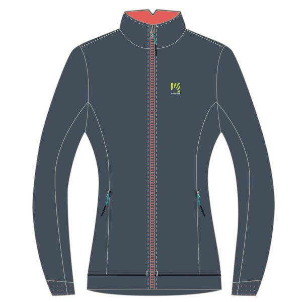 Karpos EASYGOING dámska bunda Vintage Indigo/Hot Coral