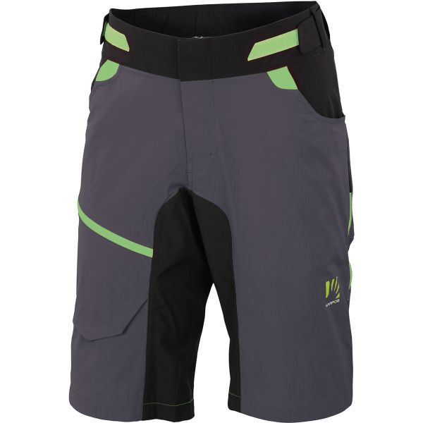 Karpos JUMP Kraťasy tmavosivé čierne