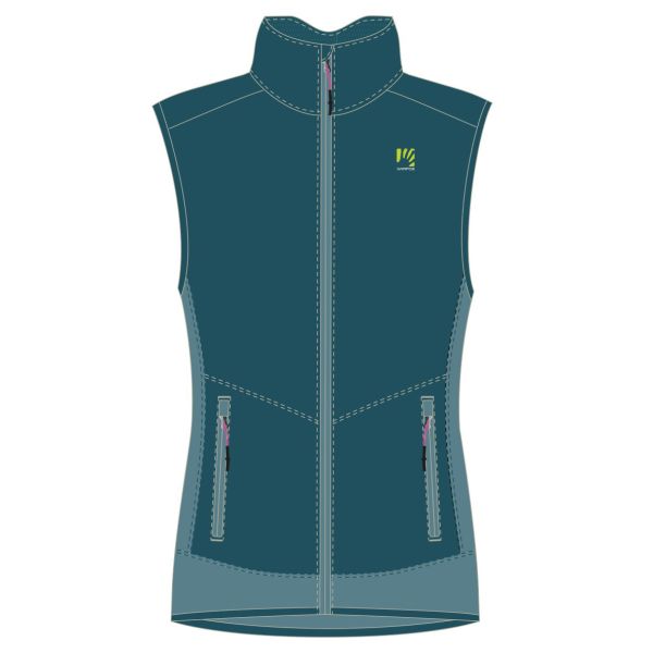 Karpos LAVAREDO dámska vesta Corsair/Adriatic Blue