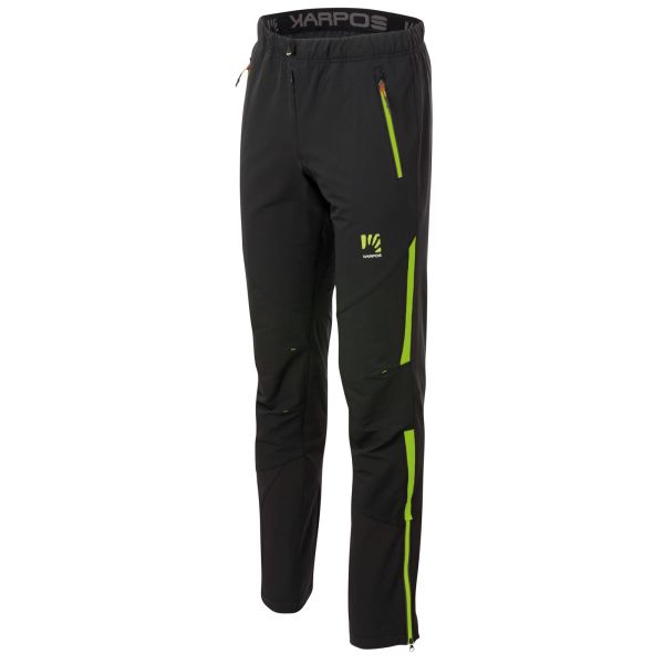 Karpos CEVEDALE EVO nohavice čierne/limetkové