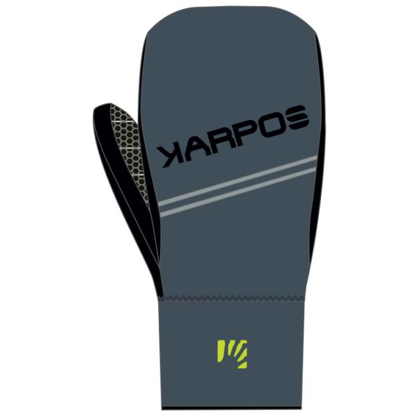 Karpos FINALE palčiaky bridlicové/čierne