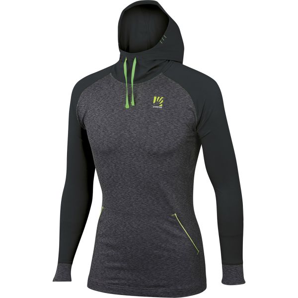 Karpos CRODA DA LAGO flíska s kapucňou tmavosivá