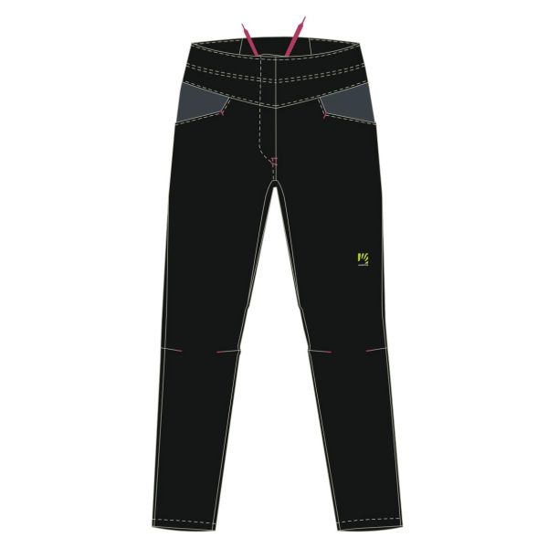 Karpos DOLADA dámske nohavice Black/Ombre Blue