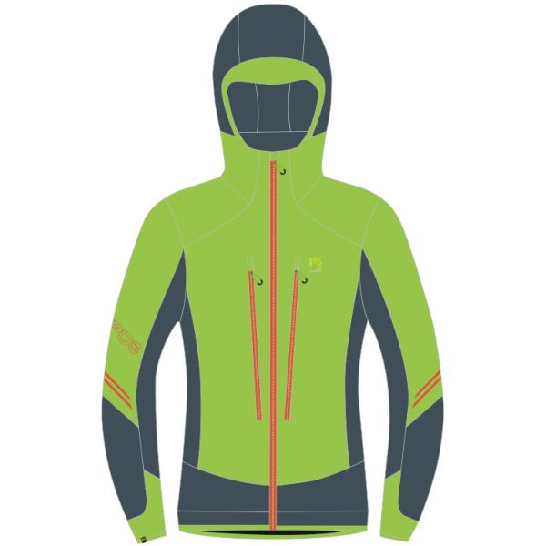 Karpos ALAGNA PLUS EVO bunda limetková/bridlicová