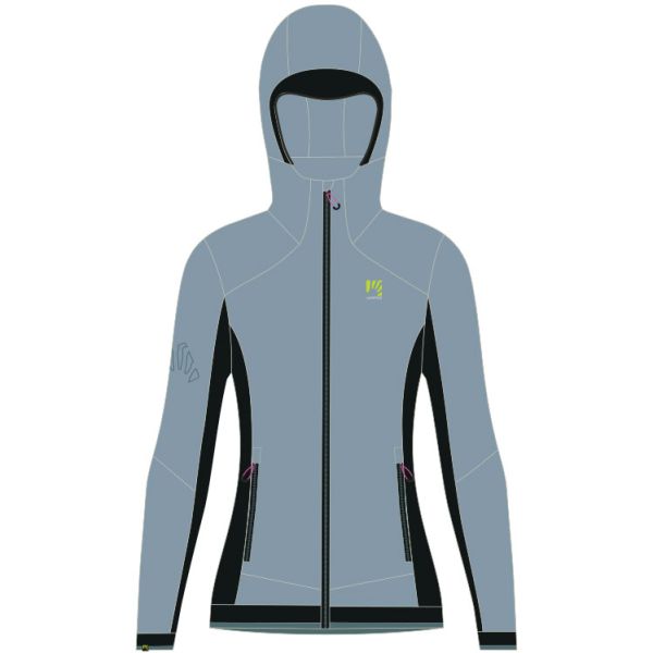 Karpos ALAGNA PLUS EVO dámska bunda modrá/čierna