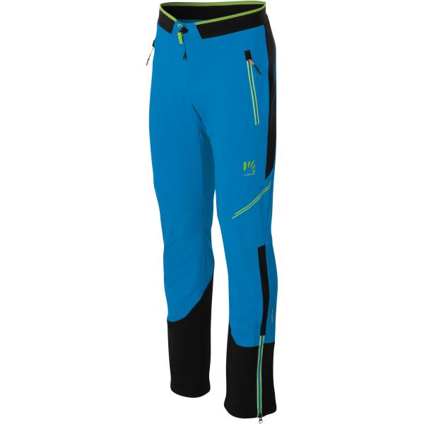 Karpos ALAGNA PLUS EVO nohavice modré/limetkové