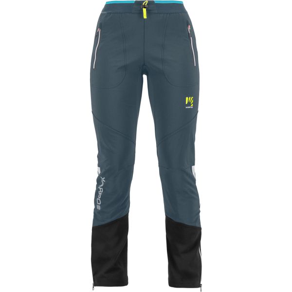 Karpos ALAGNA PLUS EVO dámske nohavice bridlicové/tyrkysové