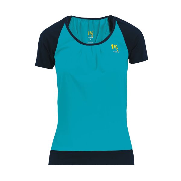 Karpos Cengia Dámske Tričko tyrkysové/tmavomodré