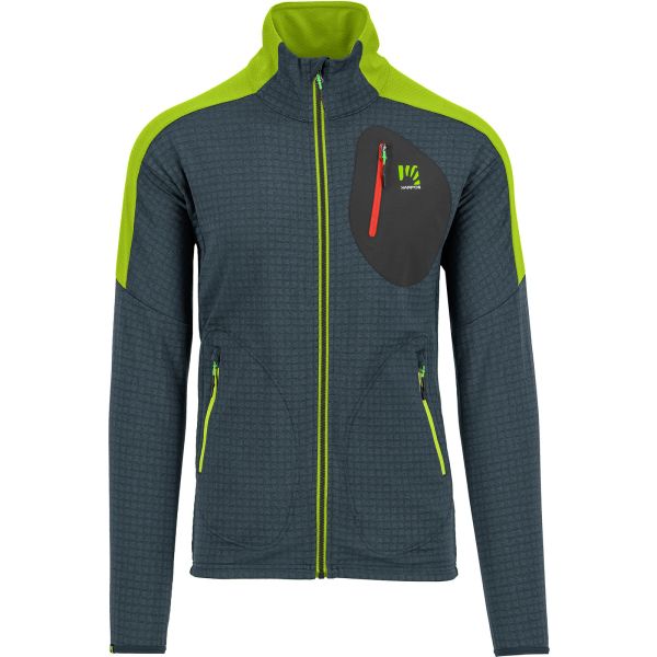 Karpos PUEZ flíska bridlicová/limetková