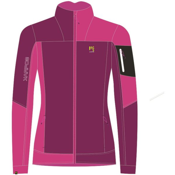 Karpos PUEZ dámska flíska malinová/ružová