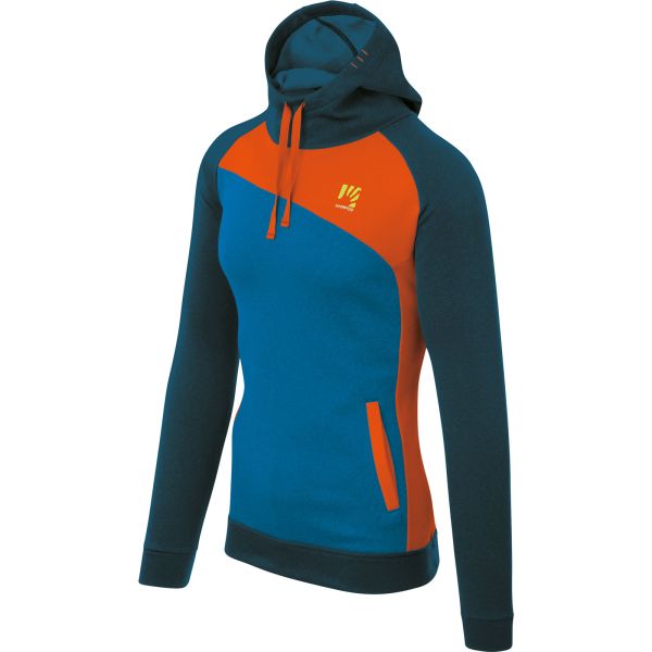 Karpos PRAMPER mikina flíska čierna/modrá/modrá