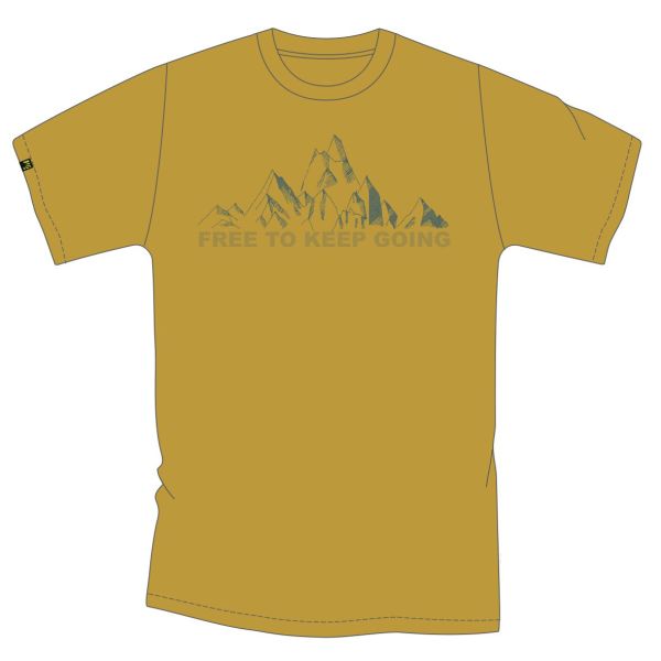 Karpos LOMA PRINT tričko Lemon Curry