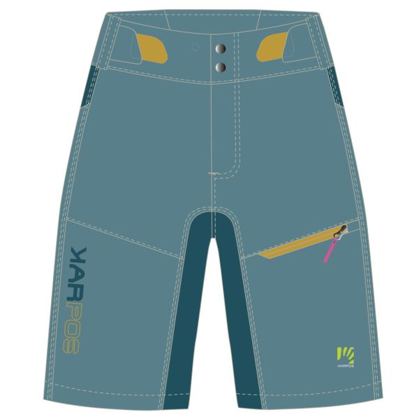 Karpos VAL VIOLA dámske kraťasy Adriatic Blue/Corsair