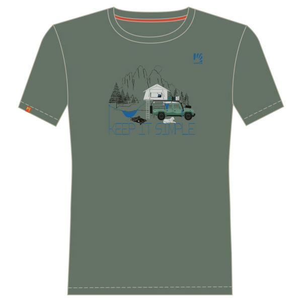 Karpos GENZIANELLA tričko Light Grey Melange