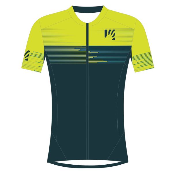 Karpos GREEN FIRE dres Refl.Pond/Yellow Fluo/Emenal Blue