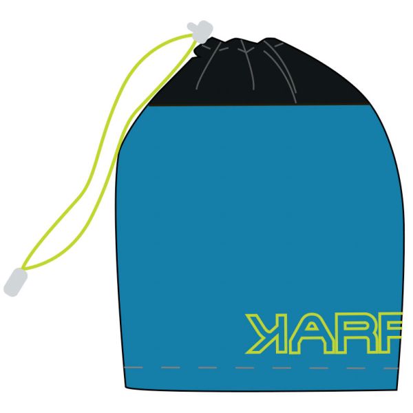 Karpos PUEZ bufka modrá/čierna/ žltá S.