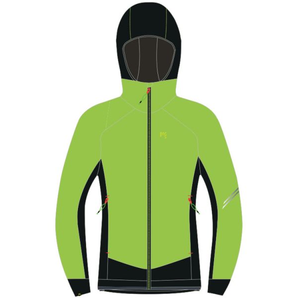 Karpos LAVAREDO WINTER bunda limetková/čierna