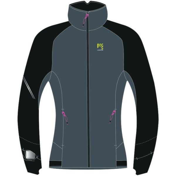 Karpos LAVAREDO dámska flíska bridlicová/čierna