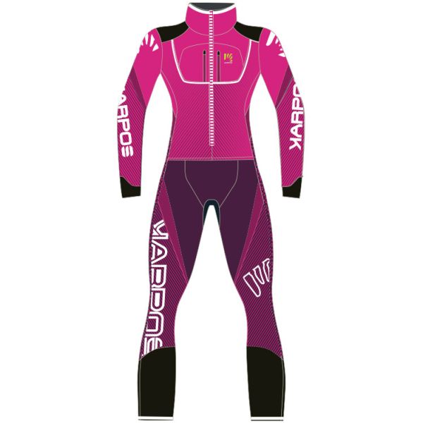 Karpos KARPOS RACE dámska kombinéza malinová/ružová