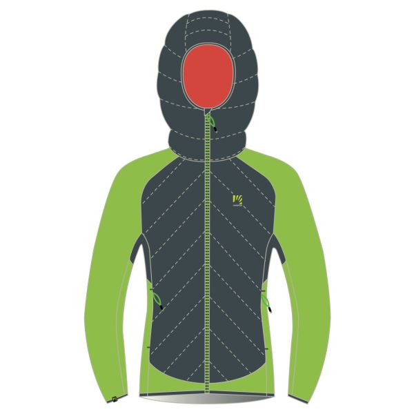 Karpos MARMAROLE TECH bunda bridlicová/limetková