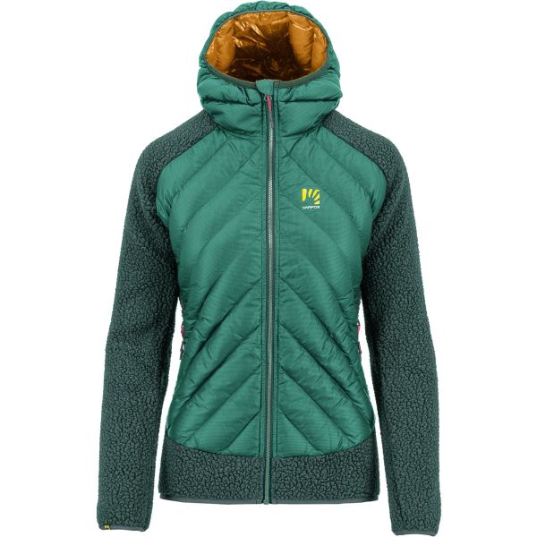 Karpos MARMAROLE TECH dámska bunda FROSTY S/tmavozelená