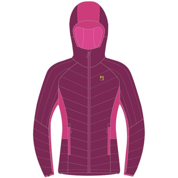 Karpos FOCOBON dámska bunda malinová/ružová