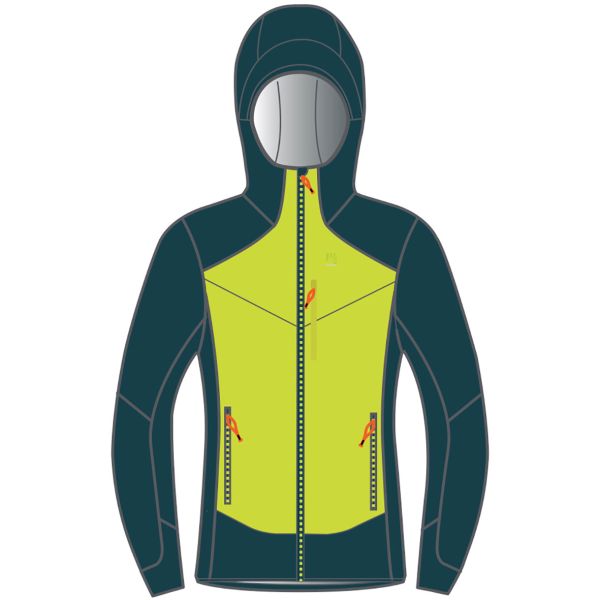 Karpos Lede Bunda modrozelená/modrá