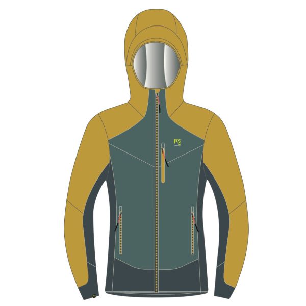 Karpos LEDE bunda North Atlantic/Lemon Curry/Dark Slate