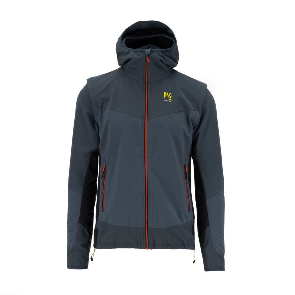 Karpos Lede Convertible Bunda modrá/čierna/červená