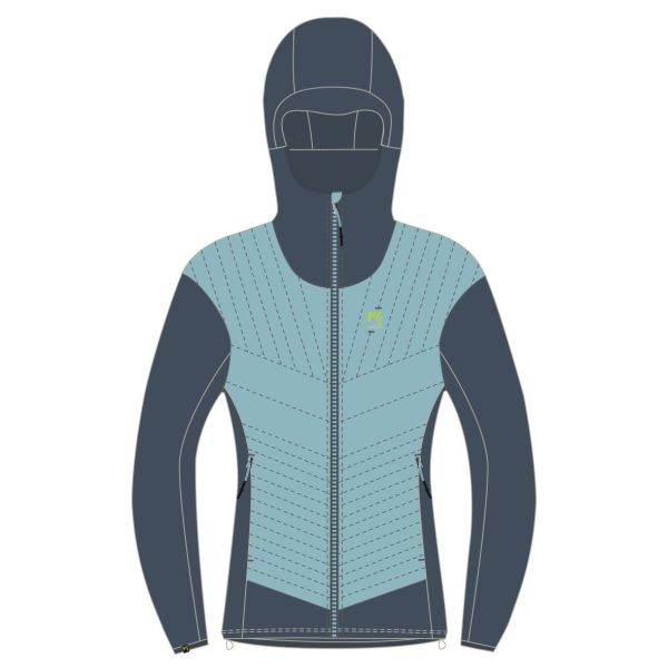 Karpos SASS DE MURA dámska bunda Aquamarine/Vintage Indigo